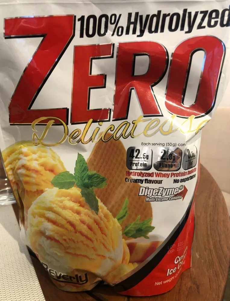 Zero delicatesse custard ice cream