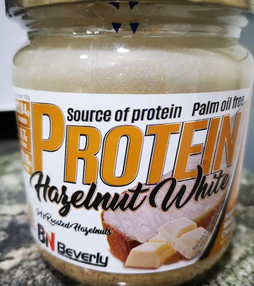 Protein hazelnut white