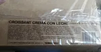 Croissant crema con leche
