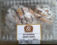 Ensaimada medio baño