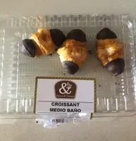 Croissant medio baño