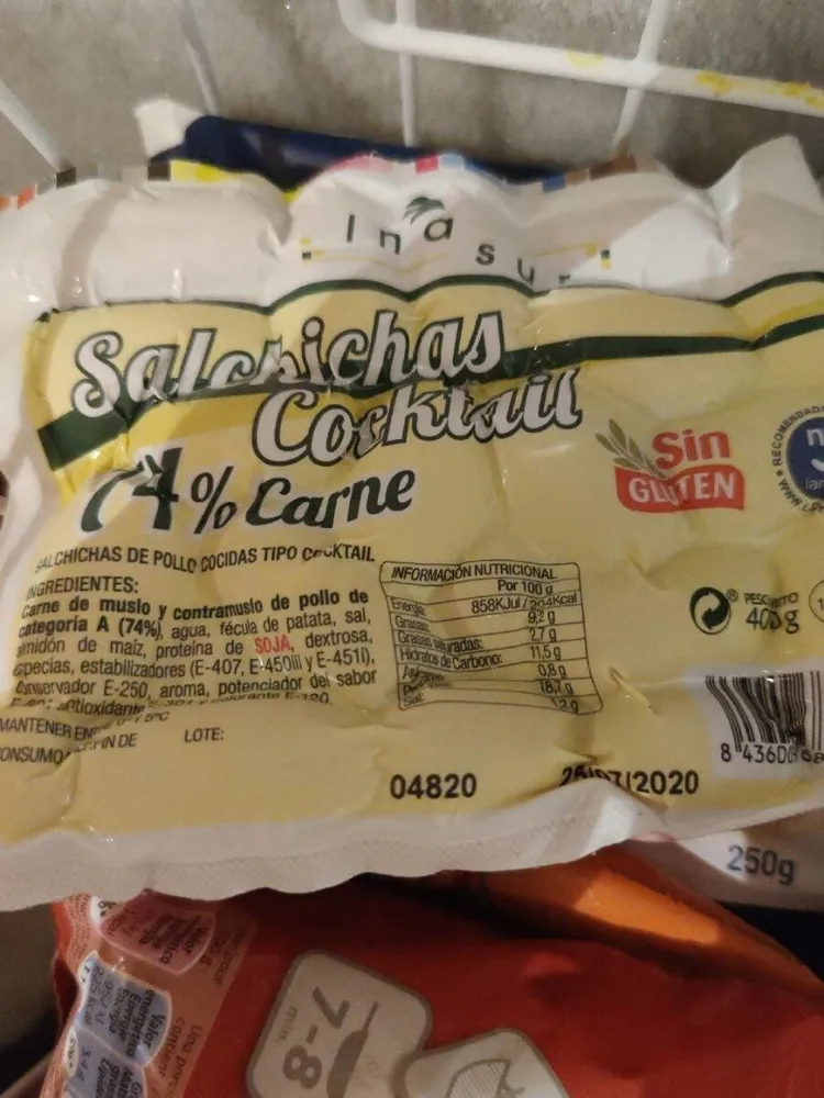 Salchichas cocktail