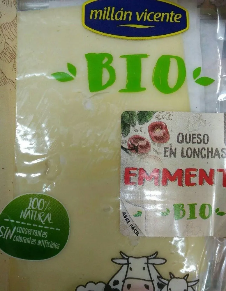 Queso de lonchas emmental