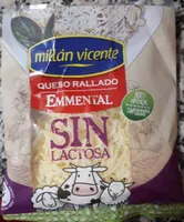 Queso rallado Emmental Sin lactosa