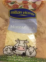 Queso rallado Mozarella