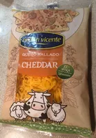 Queso rallado cheddar