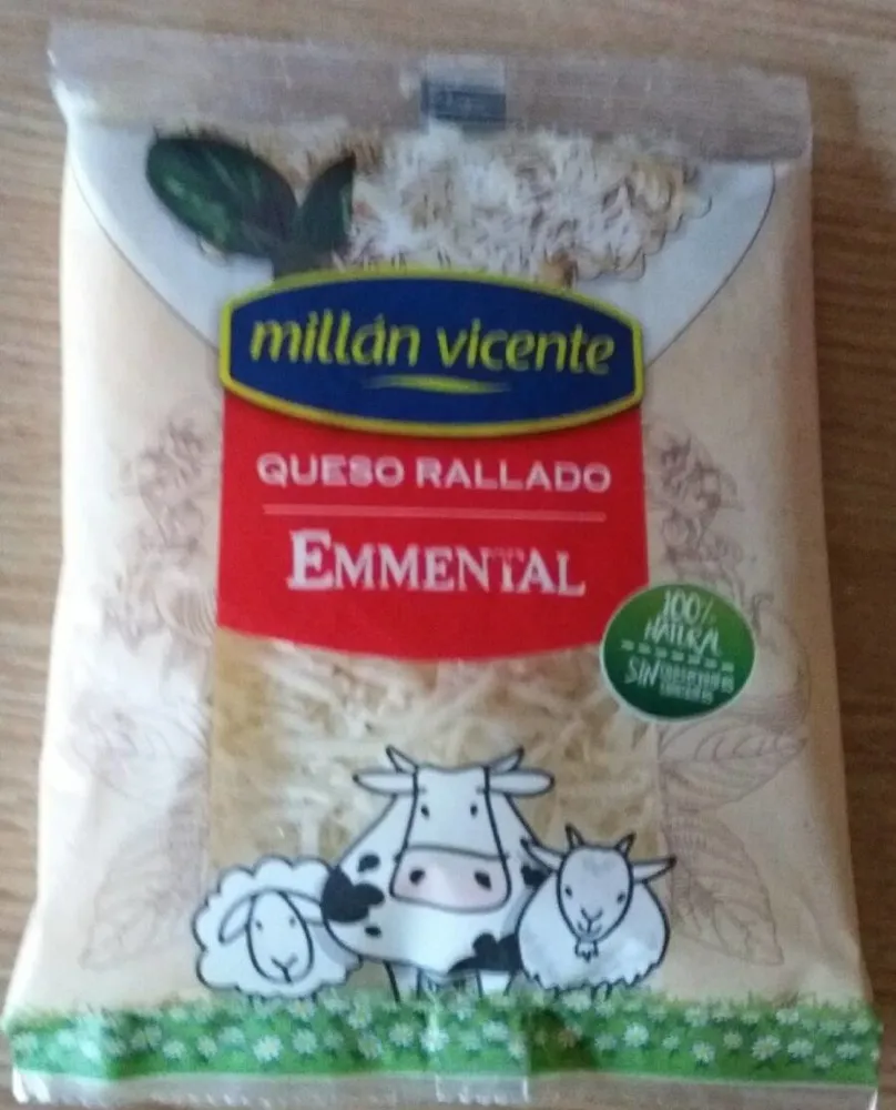 Queso rallado Emental