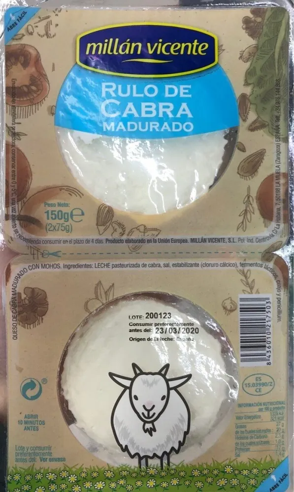 Rulo de Cabra Madurado