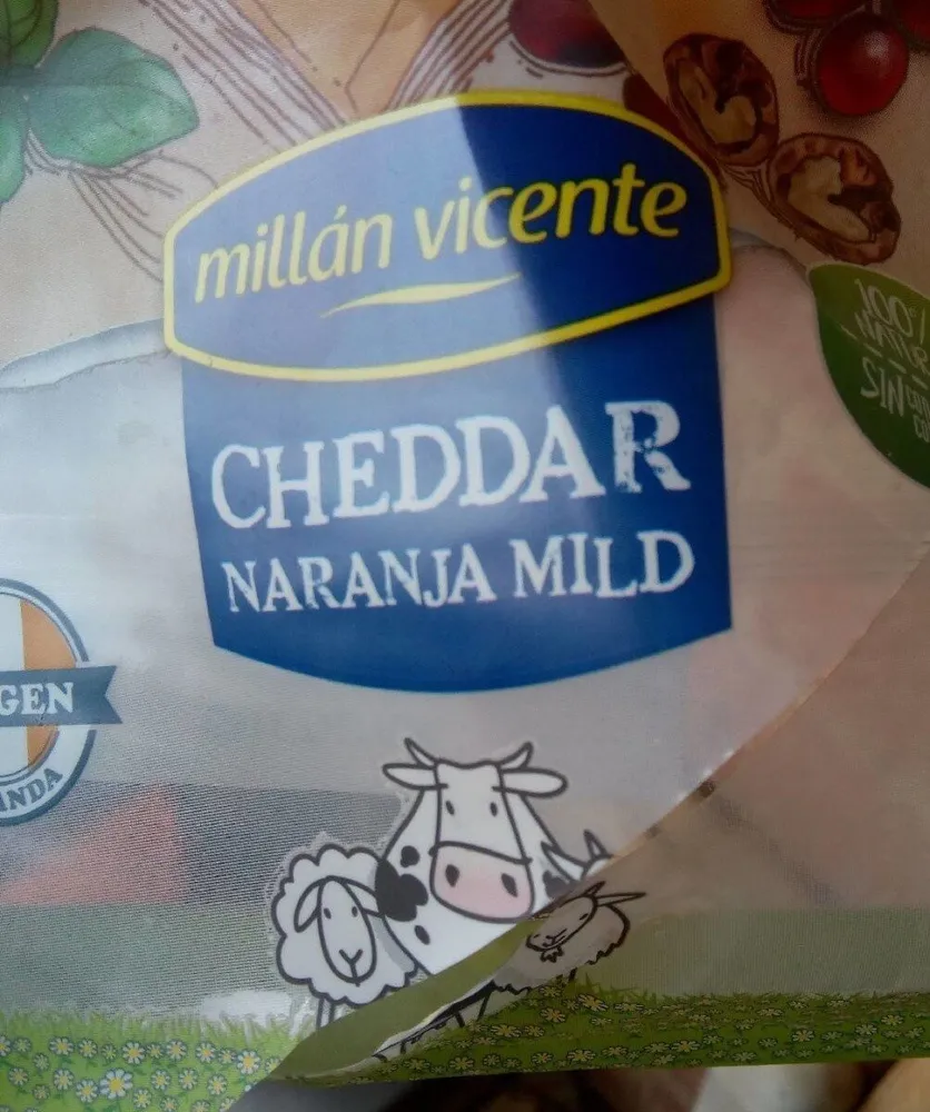 Cheddar naranja mild