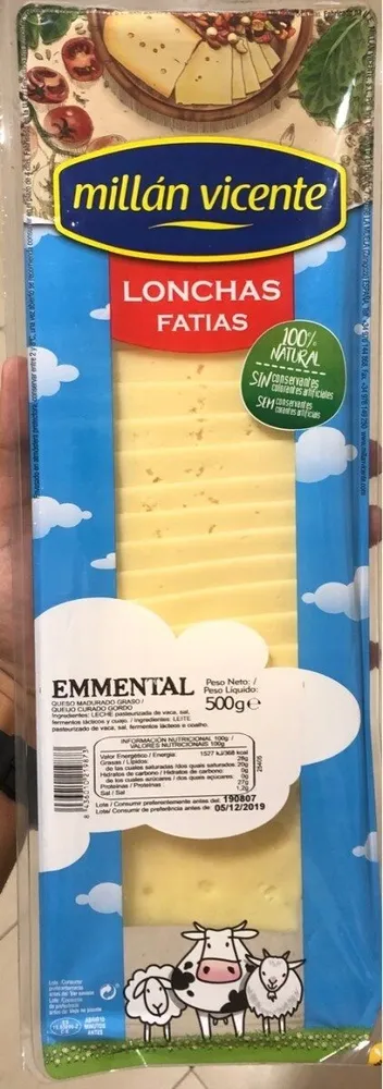 Lonchas emmental