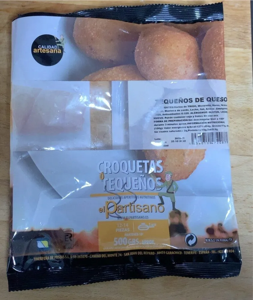 Tequeños de queso