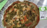 Pizza espárrago setas
