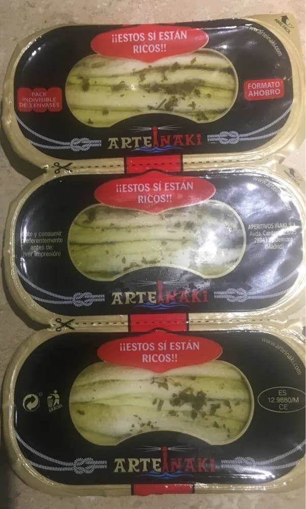 Boquerón aliñado c/aceite de oliva