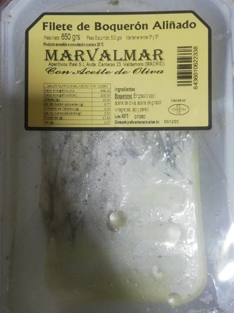 Boquerones en vinagre
