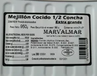 Mejillón cocido