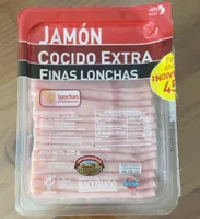 Jamon cocido extra finas lonchas