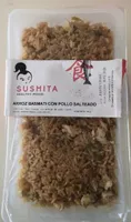 Arroz basmati con pollo salteado