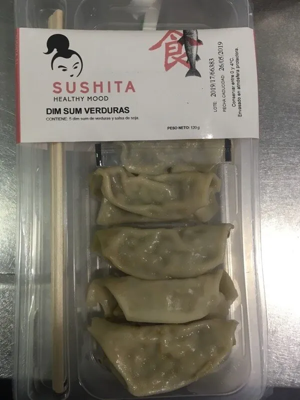 Gyozas de verduras