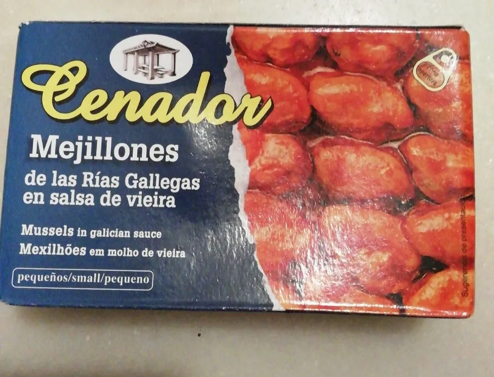 Mejillones en salsa de vieira