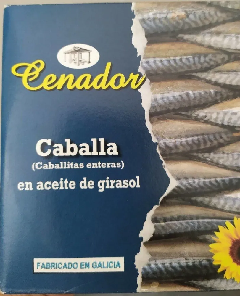 Caballa en aceite de girasol
