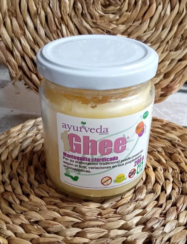 Mantequilla clarificada Ghee