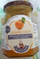 Mermelada sin azúcar común añadido albaricoque