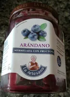 Mermelada con fructosa de Arándano