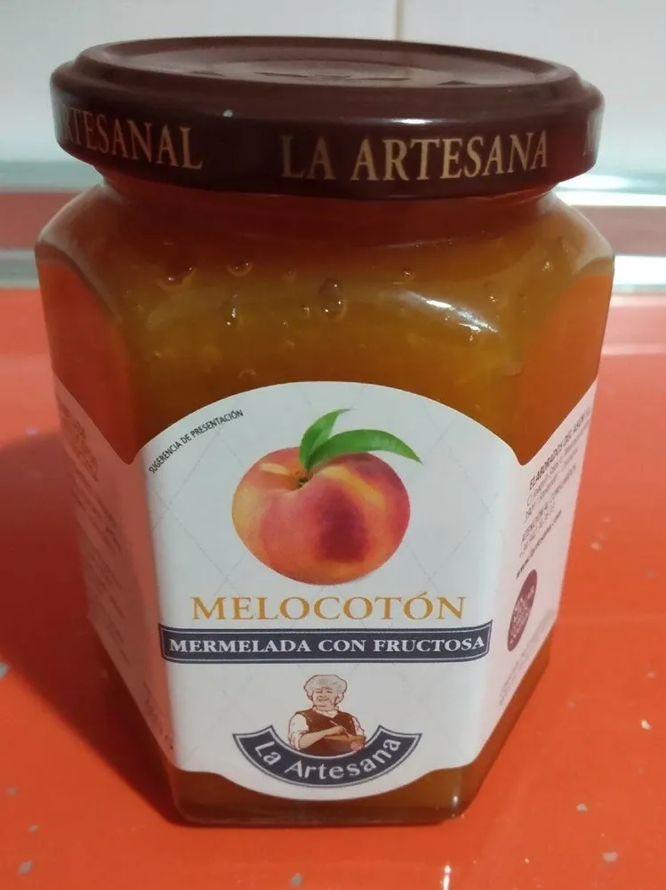 Mermelada melocotón la artesana