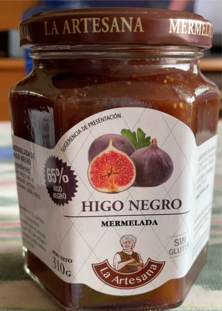 Mermelada Higo Negro