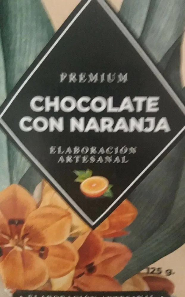 Chocolate con naranja