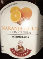 Mermelada naranja dulce con canela