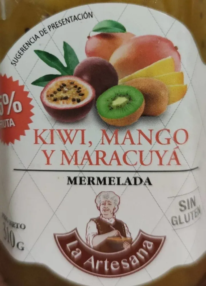 Mermelada Kiwi,Mango Maracuyá