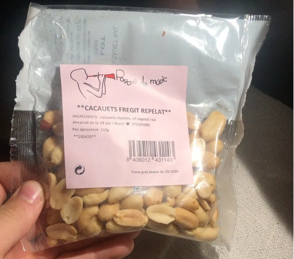 Cacauets fregit repelat