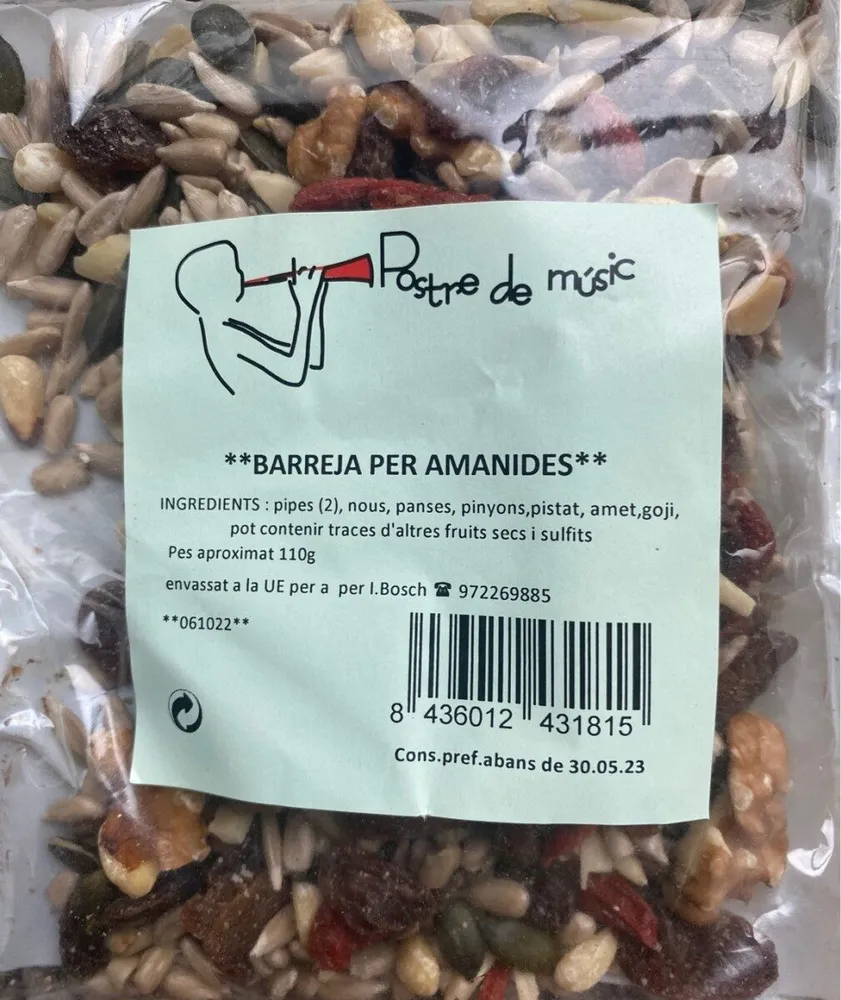 Barreja per amanides
