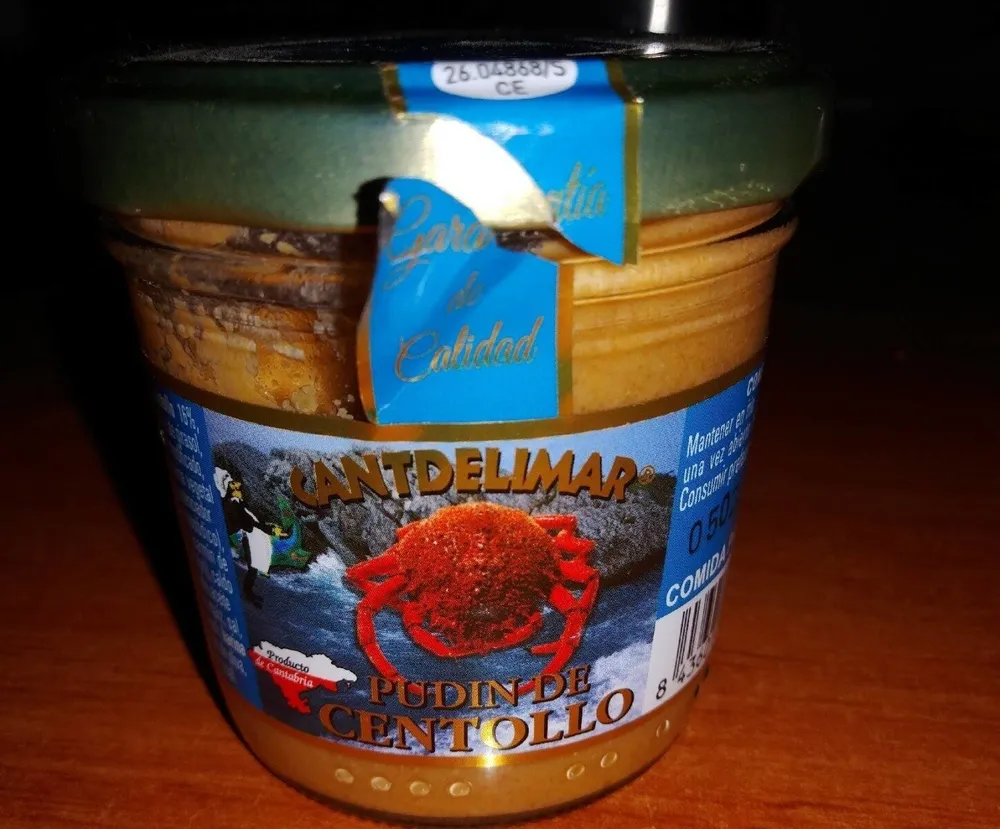 Pudin de centollo