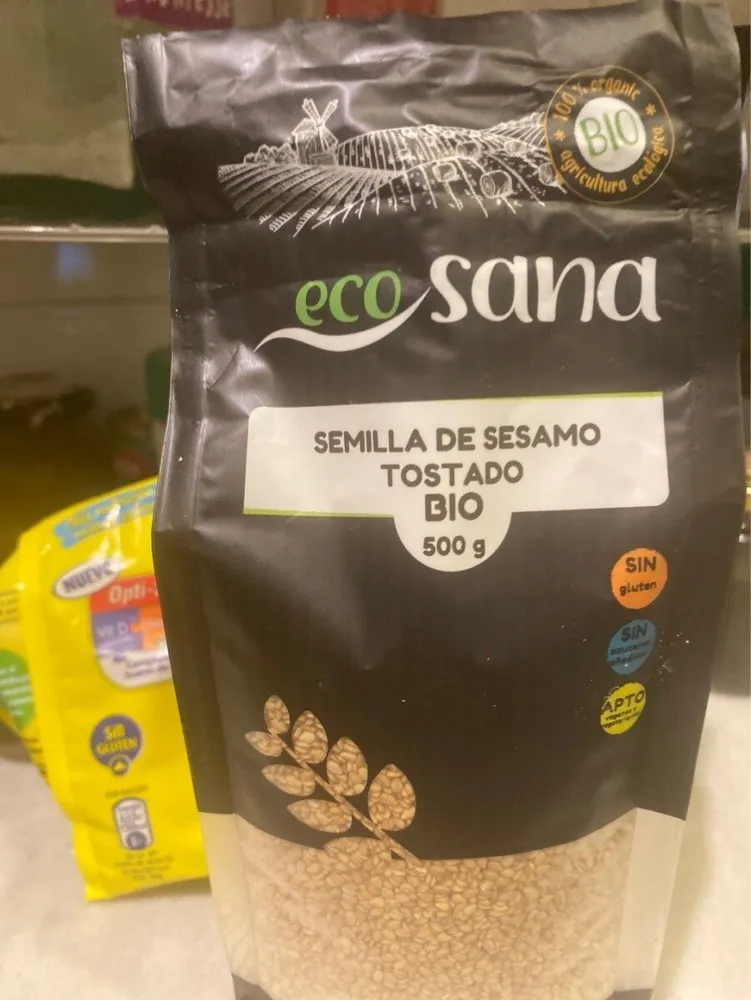 Semillas de sesamo tostado