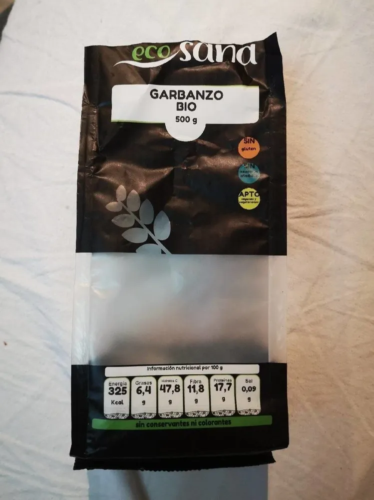 Garbanzos bio