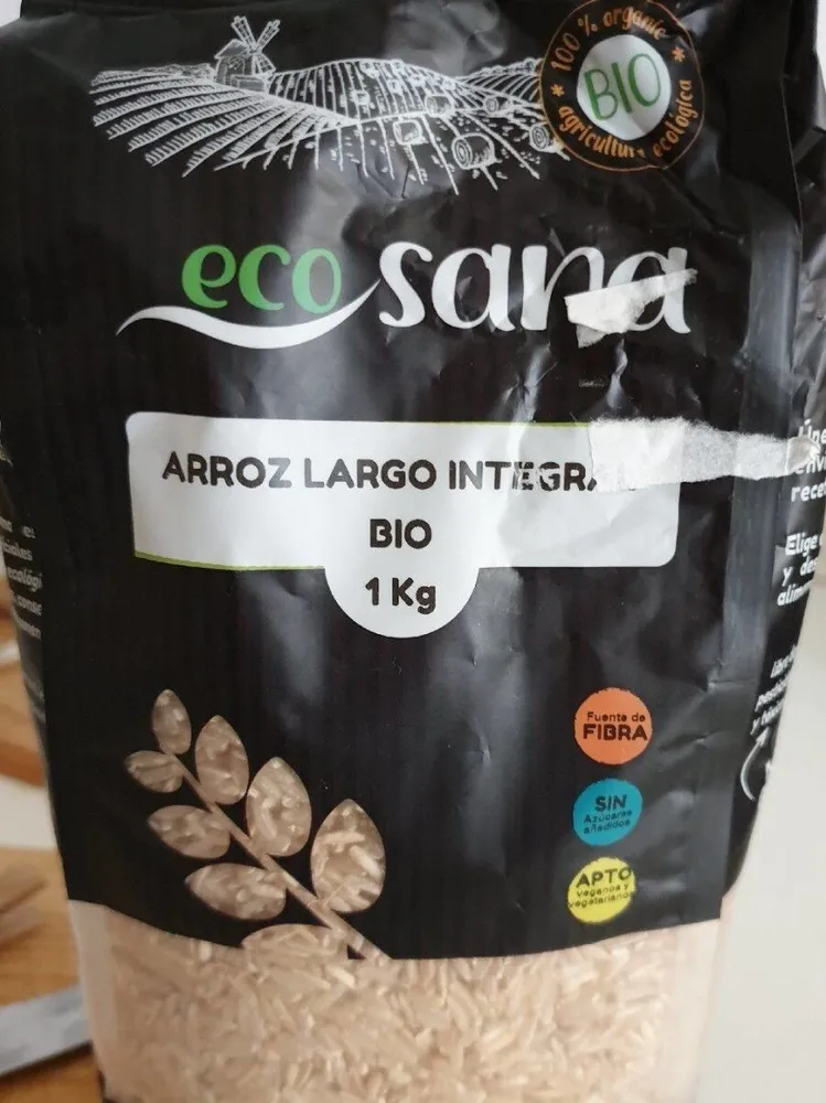 Arroz largo integral