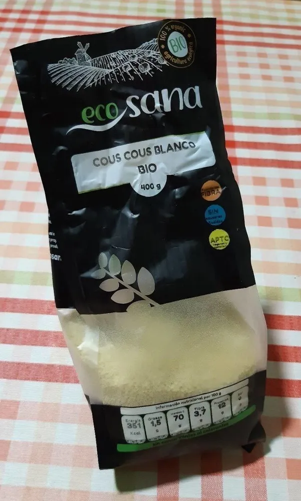 Cous cous blanco bio