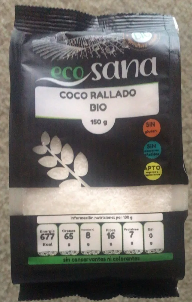 Coco rallado BIO