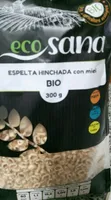 Espelta hinchada con miel bio
