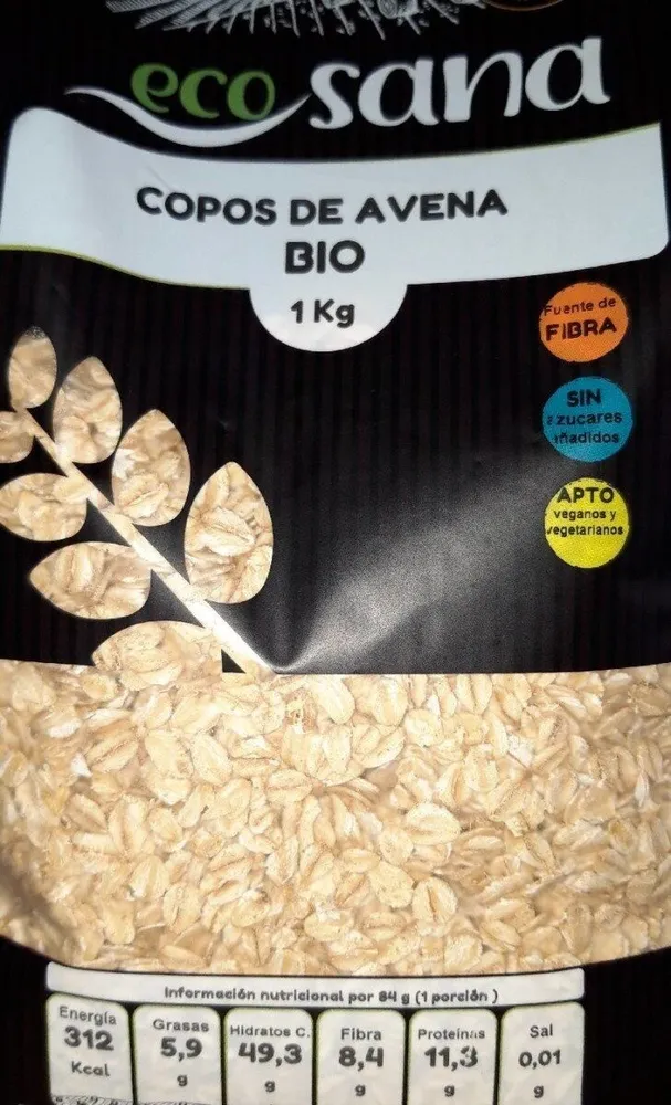 Copos de avena Bio