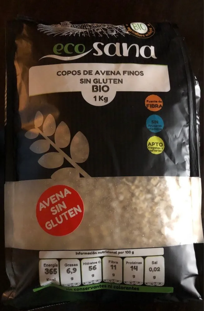 Avena sin gluten