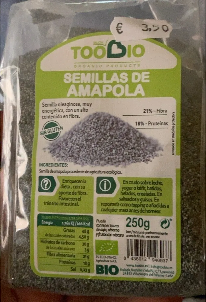 Semillas de amapola