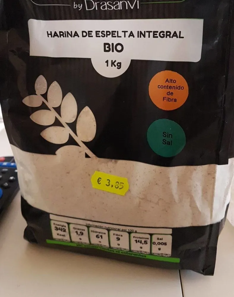 Harina  de espelta integral