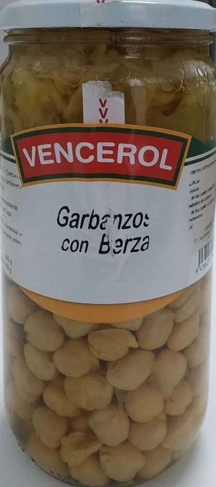 Garbanzos con berza