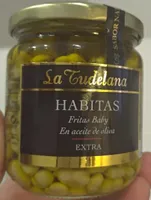 Habitas en aceite de oliva