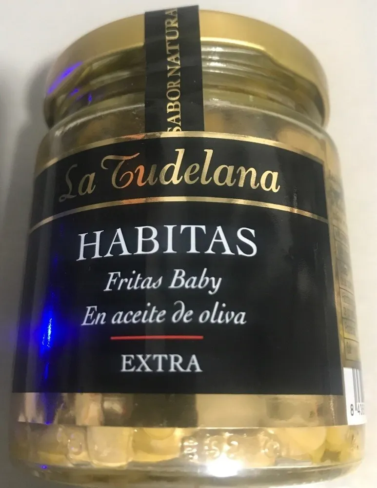 Habitas Fritas Baby en Aceite de Oliva