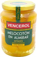 Melocotón almíbar mitades