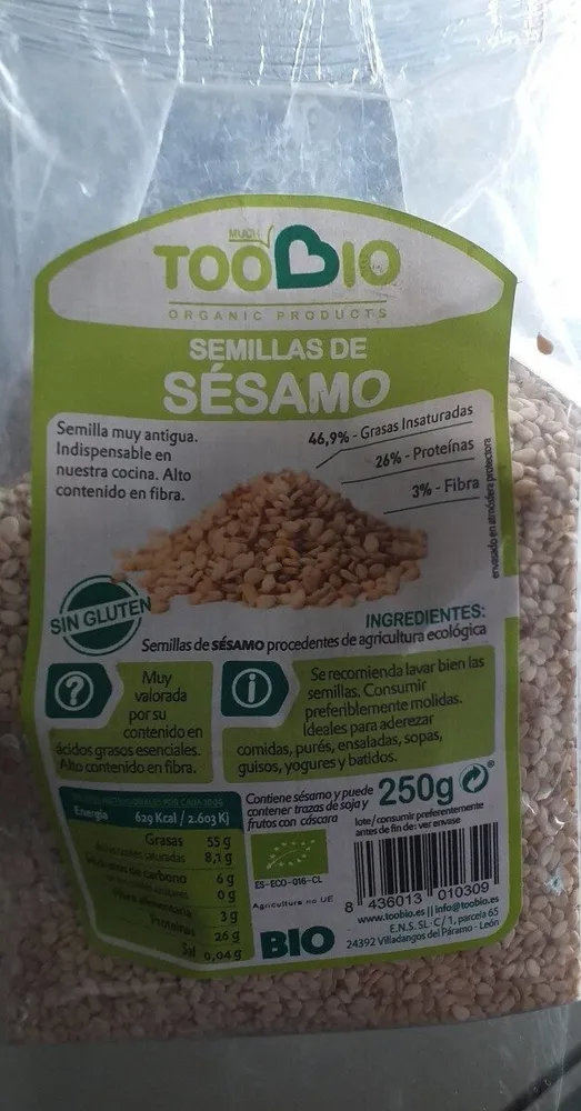 Semillas de sesamo